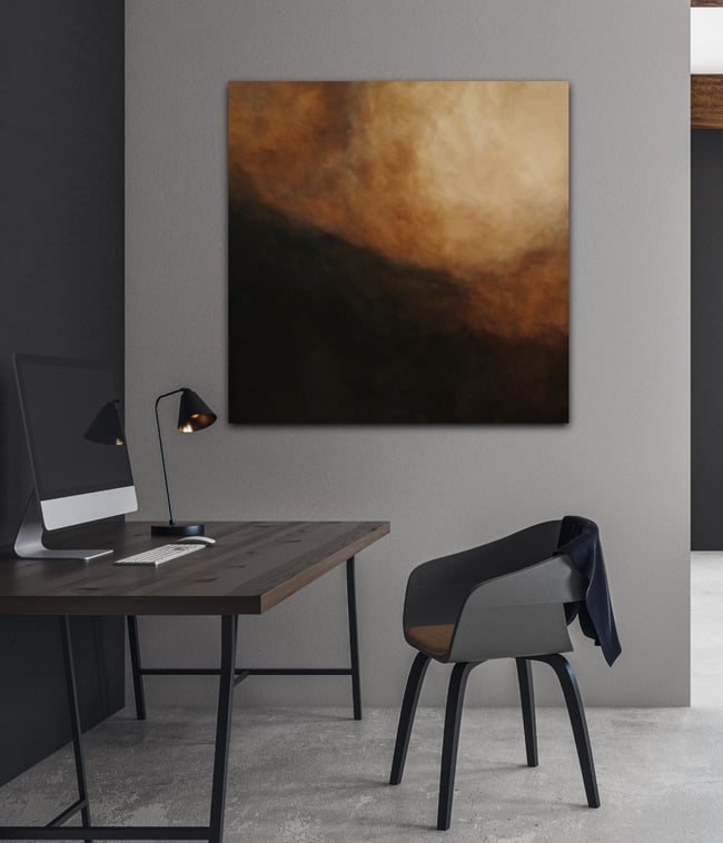 Moonlight. 102-102 cm Unframed 