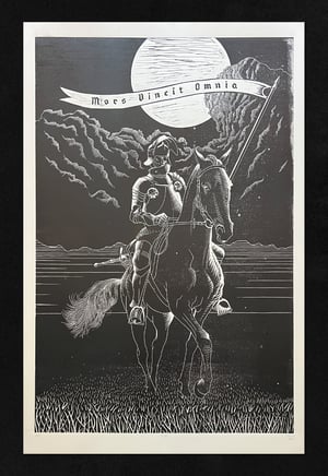 "M.V.O." Steamroller print