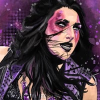 Image 2 of Mami | Rhea Ripley WWE Painting