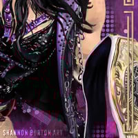 Image 4 of Mami | Rhea Ripley WWE Painting