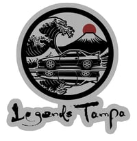 Tampa JDM Legends Seal - Aluminum Sticker