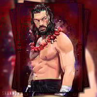 Image 1 of OTC | Roman Reigns WWE Painting