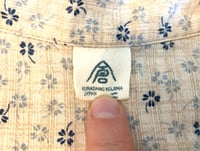 Image 3 of Eternal jeans Japanese style flow print shirt, size 38 (M)
