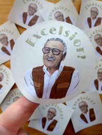 Image 1 of Stan Lee - sticker