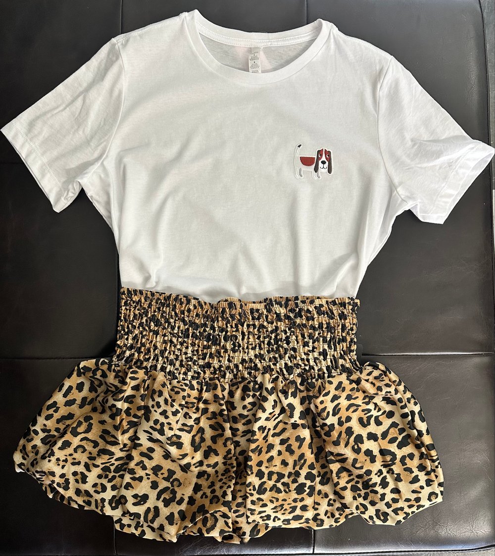 Image of Leopard Skirt