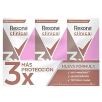 Image 1 of Rexona Woman Clinical Classic Antiperspirant 3 pcs of 58 g each