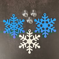 Image 2 of Snowflake Hanger Set