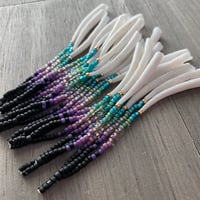 Image 4 of Midnight on the coast - Dentalium Shell earrings