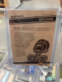 Image 4 of Series 1 Card #52 Ray Lewis