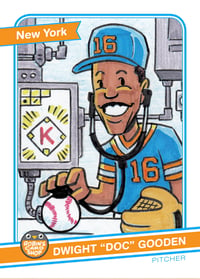 Image 1 of Series 1 Card #2 Dwight “Doc” Gooden