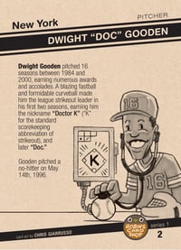 Image 2 of Series 1 Card #2 Dwight “Doc” Gooden