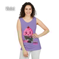 Image 1 of 'Too Sweet To Behave Like This' Cupcake Tank-Top 