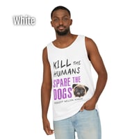 Image 8 of Spare the Dogs (Pug) Tank-Top