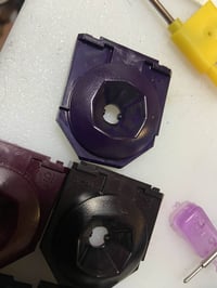 Image 2 of N64 dyed OEM joystick module gates 