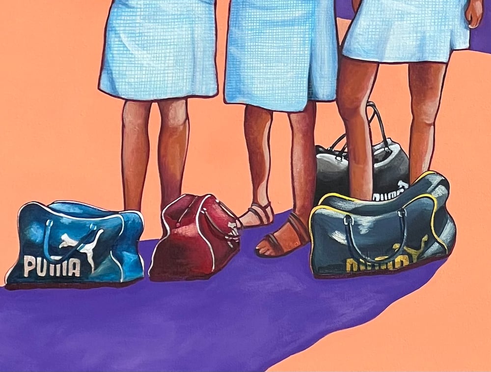 On The Quad, Broken Hill High School, 1979