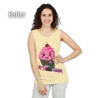 Image 15 of 'Too Sweet To Behave Like This' Cupcake Tank-Top 