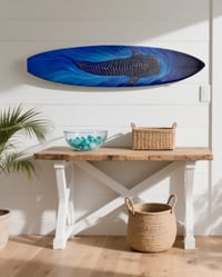 Image 3 of Surfboard Art - 'Customized'- Original Art on Surfboard - Personalized 