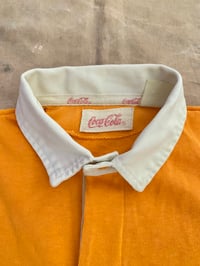 Image 8 of 80s COCA-COLA LONG SLEEVE POLO