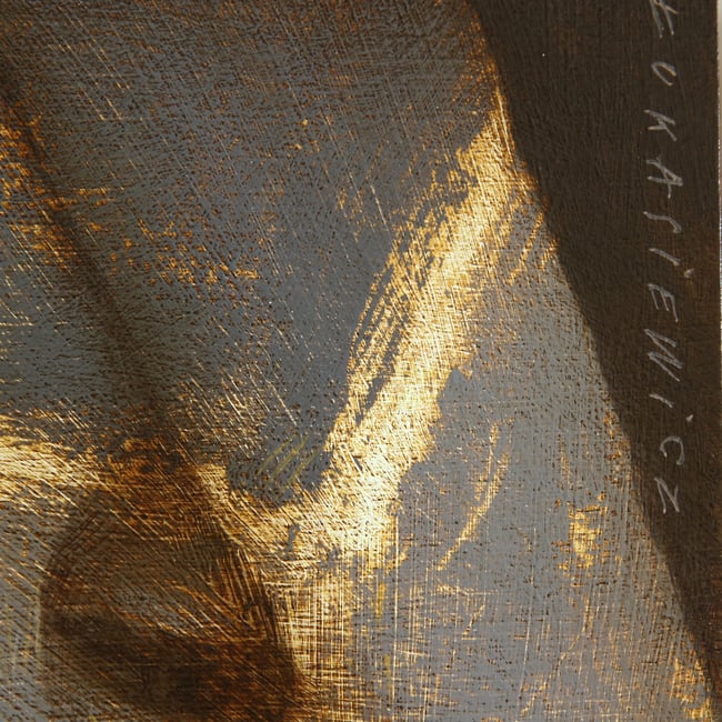 Composition With Burnt Sienna I