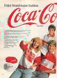 Image 10 of 80s COCA-COLA LONG SLEEVE POLO