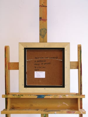 Image of Gele Man Met Karretje