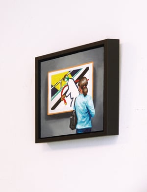 Image of Man Met Brandslang