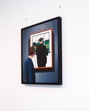 Image of Vader Voor Het Venster Schilderij