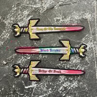 BLACK ARROWS/BRIDGE OF DEATH/ARMY OF THE IMMORTALS SWORD PATCH