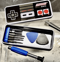 Image 1 of Novelty Retro Gaming Toolkit in Collectible Tin (NO MINTS)