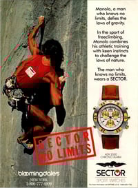 Image 8 of 90s SECTOR NO LIMITS WATCHES PROMOTIONAL T-SHIRT