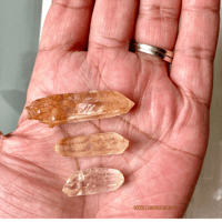 Image 8 of Golden Lemurian Quartz Point, Lemurian Crystal, Crystal for Healing, Sourced in Columbia