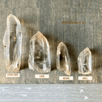 Image 11 of Golden Lemurian Quartz Point, Lemurian Crystal, Crystal for Healing, Sourced in Columbia