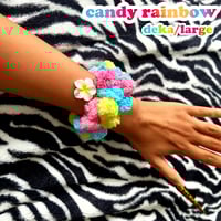 Image 3 of Candy Rainbow Oyakodon set | Pompom ☆ Scrunchie