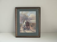 Image 2 of Home Before The Storm by H T Hunt (19th century), Framed Vintage Art Print, Limited Edition