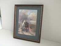 Image 3 of Home Before The Storm by H T Hunt (19th century), Framed Vintage Art Print, Limited Edition