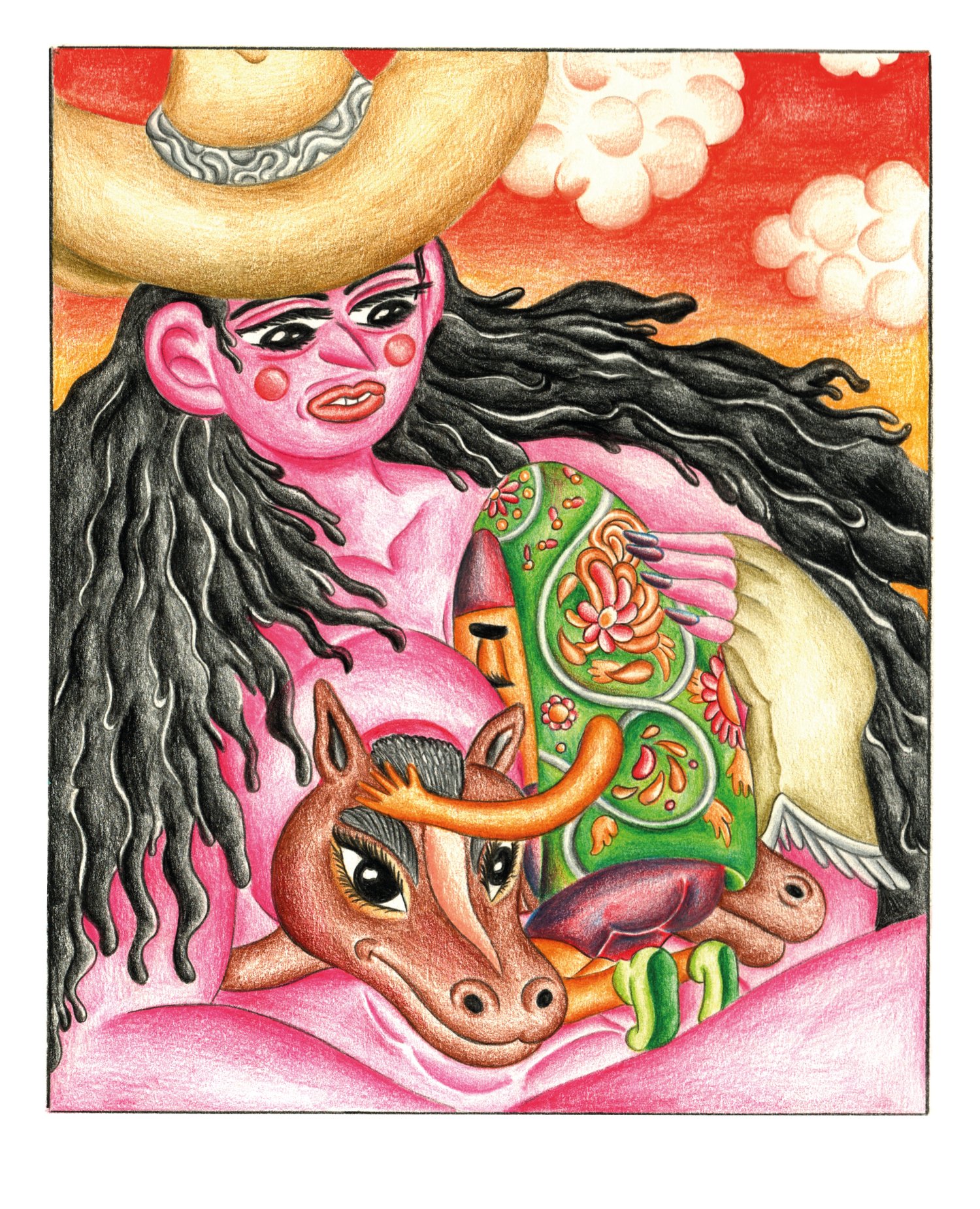 Nona & Masha 10 Original Art