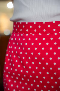 Image 2 of Gonna Pois fucsia