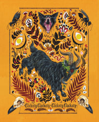 Image 3 of Black Phillip diptych