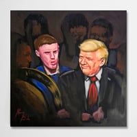 Palmer and Trump (original painting)
