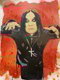 Ozzy Osbourne Giclée Print