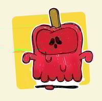 Image 2 of Apple Monster Stickers