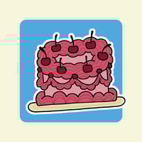 Image 1 of Cake Sticker