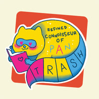 Image 3 of Gay Trash Stickers