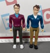 No Packaging: Comedy Bang! Bang! Scott Aukerman Set of 2 Action Figures by FC Toys! 