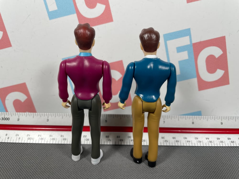 No Packaging: Comedy Bang! Bang! Scott Aukerman Set of 2 Action Figures by FC Toys! 