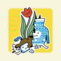 Image 2 of Flower Pot Stickers