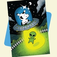 Image 1 of UFmOOOOOO Postcard