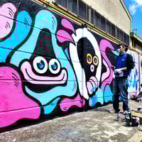 Image 3 of Draw Hard Draw Free - VIOLET- Originale 