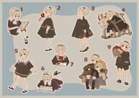 Image 2 of  [FE14] Baby Leo stickers 
