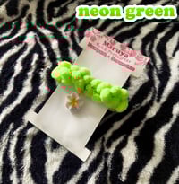 Image 1 of Neon Green | Pompom ☆ Scrunchie